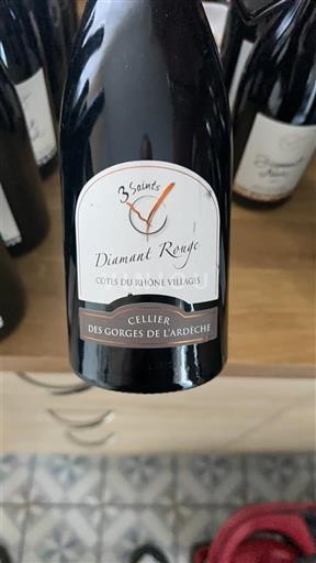 Valle del Ródano Côtes del Ródano Pueblos Cellier des Gorges de l'Ardèche Diamant Rouge 2016