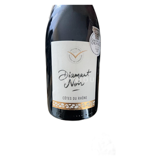 Vin Rouge sec Diamant Noir Les 3 Saints 2019 France Vallée du Rhône Côtes-du-rhône AOC