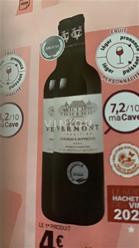 Bordeaux Entre-deux-mers Château Vermont 2022
