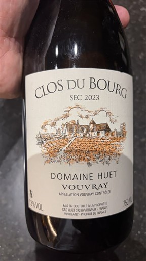Loirevallei Vouvray Domaine Huet clos du Bourg 2023
