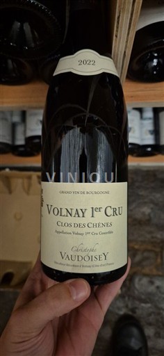 Bourgogne Volnay Premier Cru CHRISTOPHE VAUDOISEY Clos des Chênes 2022