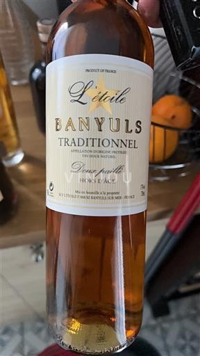 Roussillon Banyuls L'étoile Traditionnel Vieux fût Hors d'âge Không niên vụ
