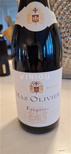 Languedoc Faugères Mas Olivier Réserve 2022