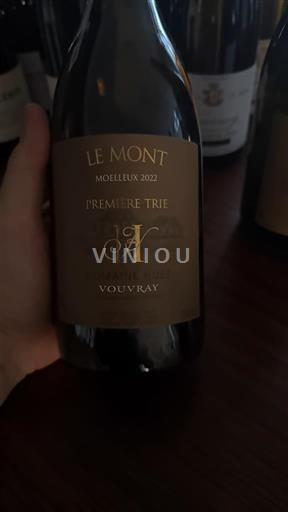 Loirevallei Vouvray Domaine Huet le mont première trie 2022