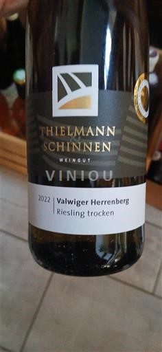 Moezel Thielmann Schinnen Valwiger Herrenberg Riesling trocken 2022