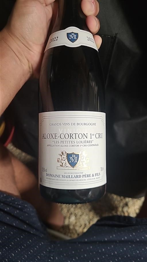 Burgundy Aloxe-Corton Premier Cru Domaine Maillard Père & Fils Les Petites Lolières 2022