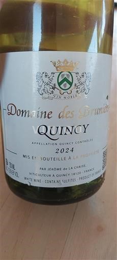 Thung lũng sông Loire Quincy Domaine Des Bruniers 2024