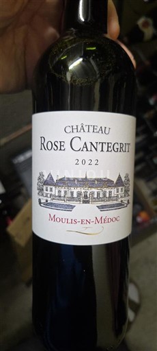 Bordeaux Moulis-en-Médoc Château Rose Cantegrit 2022