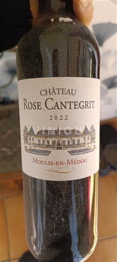 Bordeaux Moulis-en-Médoc Château Rose Cantegrit 2022