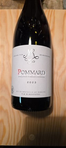 Burgundy Pommard M. Rossignol 2023