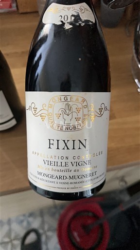 Borgonha Fixin Mongeard-Mugneret Vieille Vigne 2020