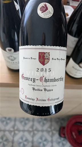 Burgundi Gevrey-Chambertin Domaine Jérôme Galeyrand Vieilles Vignes 2015