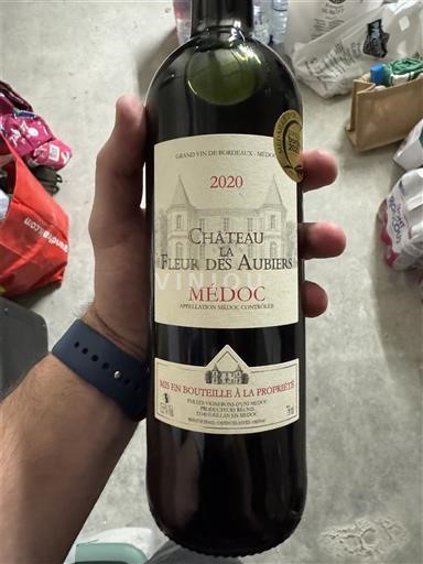 Bordeaux Médoc Château La Fleur des Aubiers 2020