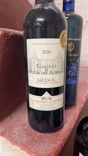 Bordoja Médoc Château La Fleur des Aubiers 2020