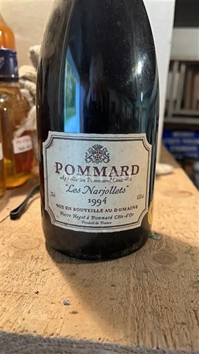 Borgogna Pommard Pierre Hugot Les Narjollets 1994