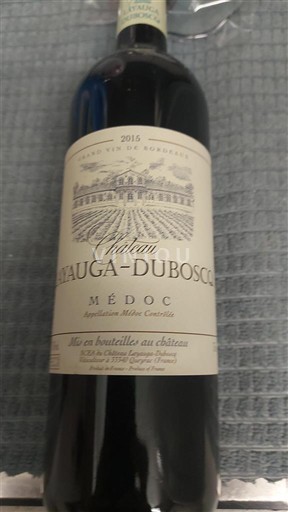 Bordeaux Médoc Château Lhauga-Duboscq 2015