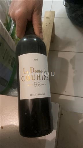 Bordeaux Pessac-Léognan Château Couhins La Dame de Couhins 2015