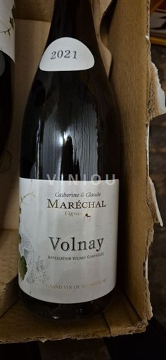 Bourgogne Volnay Catherine & Claude Maréchal 2021