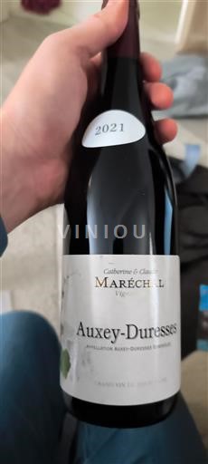 Burgundia Auxey-duresses Catherine & Claude Maréchal 2021