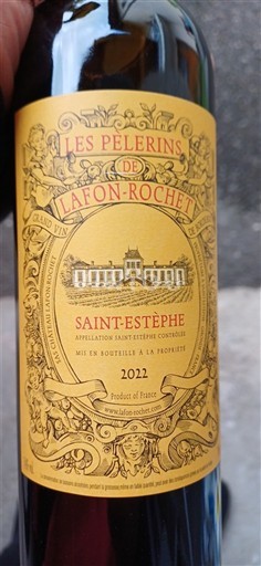 Bordeaux Saint-Estèphe Château Lafon-Rochet Les Pèlerins de Lafon-Rochet 2022