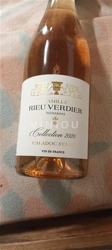 Langvedok Ni doloceno Famille Rieu Verdier Collection 2020