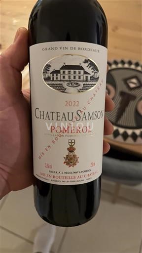 Bordeaux Pomerol Château Samson 2022