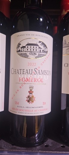 Burdeos Pomerol Château Samson 2022