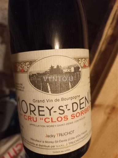 Bourgogne Morey-saint-denis Premier Cru Jacky Truchot 1er Cru Clos Sorbé 2004