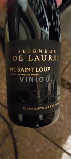 Languedoc Pic-saint-loup Seigneur de Lauret 2022