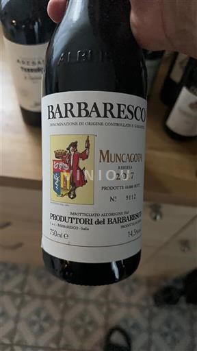 Piedmont Wines Barbaresco Produttori del Barbaresco Muncagota Riserva 2017