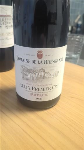 Borgogna Rully Premier Cru Domaine La Bressande Préaux 2021