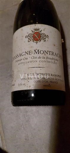 Borgonha Chassagne-Montrachet Premier Cru Domaine Ramonet Clos de la Boudriotte Não Sazonado