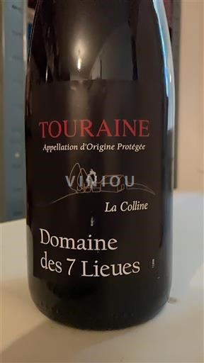 Thung lũng sông Loire Touraine Domaine Des 7 Lieues La Colline Không niên vụ