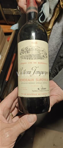 Bordéus Bordeaux Superior Château Jonqueyres 1985