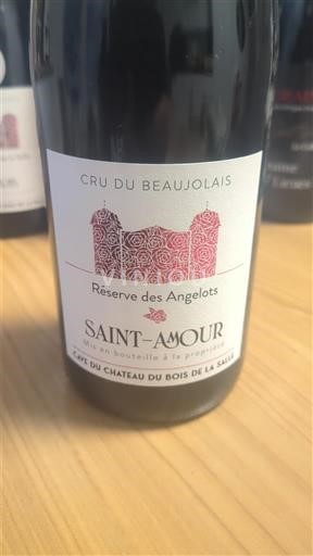 Beaujolais Saint-Amour Château Cave du du Bois de la Salle Réserve des Angelots 2024