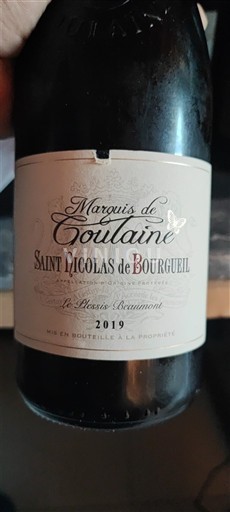 Valle della Loira Saint-Nicolas-De-Bourgueil Marquis de Goulaine Le Plessis Beaumont 2019