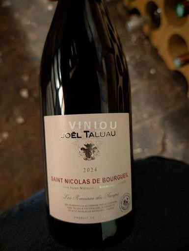 Thung lũng sông Loire Saint-Nicolas-De-Bourgueil Joël Taluau Les Racines du Temps 2024