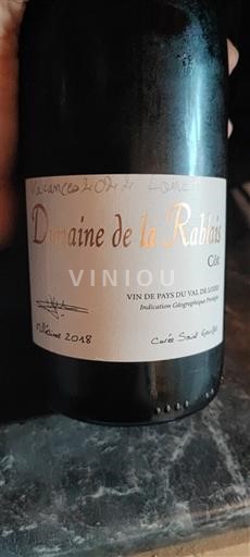 Dolina Loare Domaine La Rablais Grand Gaspard 2018