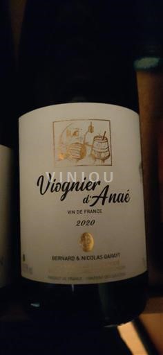 Langvedok Ni doloceno Bernard & Nicolas Banat Viognier d’Anaë 2020