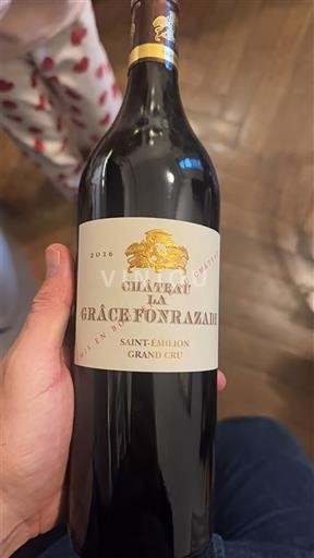 Bordeaux Saint-Émilion Grand Cru Château La Grâce Fonrazade 2016