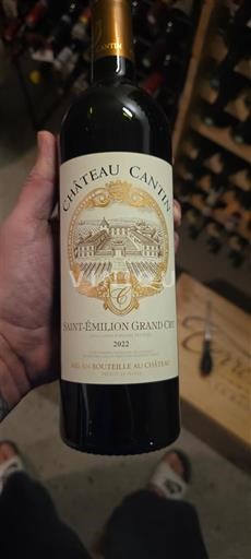 Bordeaux Saint-Émilion Grand Cru Château Cantin 2022