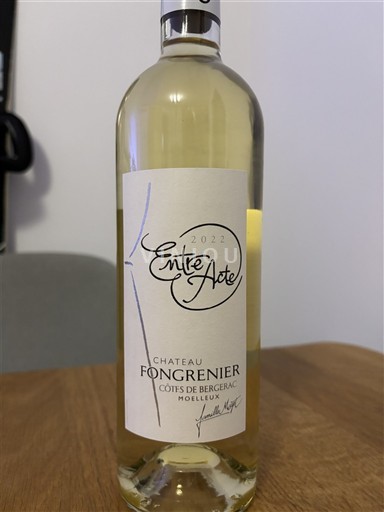 Jihozápad Côtes-de-bergerac Château Fongrenier Entre Acte 2022