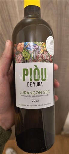 Sudoeste Jurançon Les Vignerons de Yura Piòu de Yura 2023