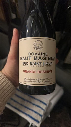 Languedoc Pic-Saint-Loup Domaine Haut Maginai Grande Réserve 2024