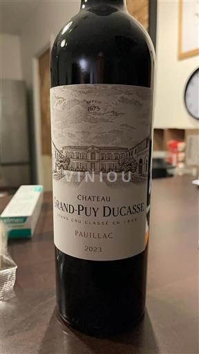 Bordeaux Pauillac Grand Cru Château Grand-Puy Ducasse 2023