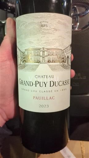 Bordeaux Pauillac Grand Cru Château Grand-Puy Ducasse 2023