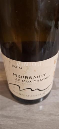 Burgundy Meursault Domaine Muzard Les Meix Chavaux 2019