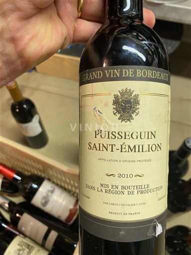 Bordeaux Puisseguin-saint-émilion Leroy Chevalier 2010