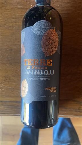 Vin Rouge sec Terre di Paolo 2023 Italie Sicile DOC bio