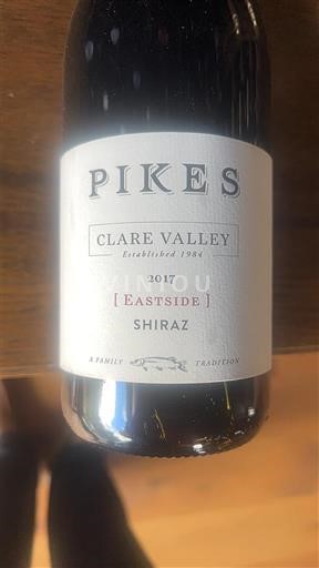 Austrália Meridional Vale do Clare Pikes Eastside 2017
